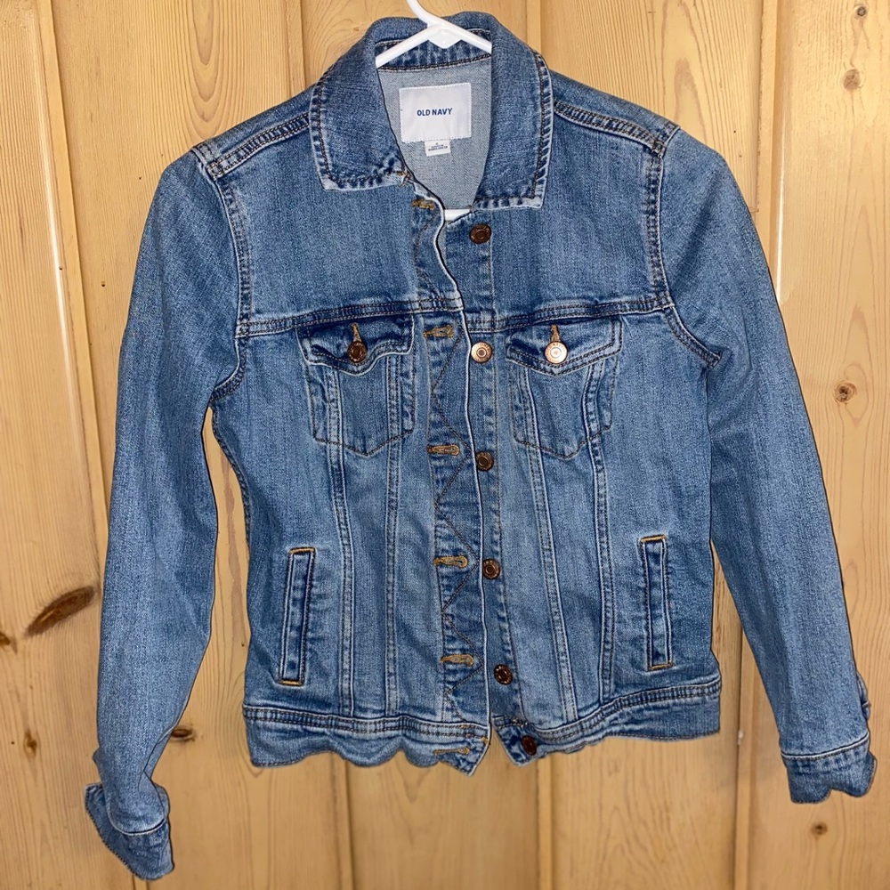 Old Navy Classic Blue Jean Jacket